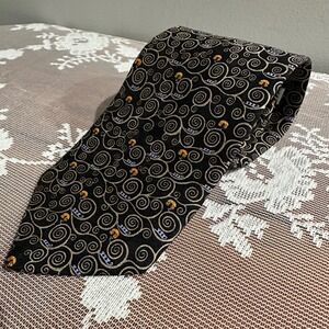 Gustav Klimt Tree of Life 100% Silk Necktie Hand Made Boxelder Art Museum Artist